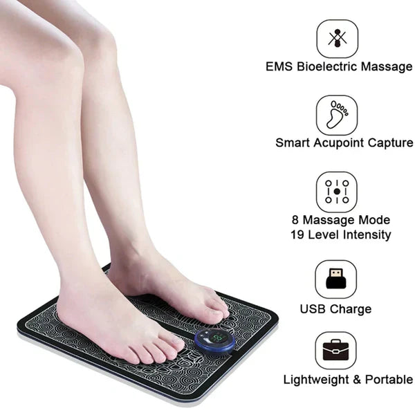 Intelligent EMS Foot Massager Mat - TheFeetJoy