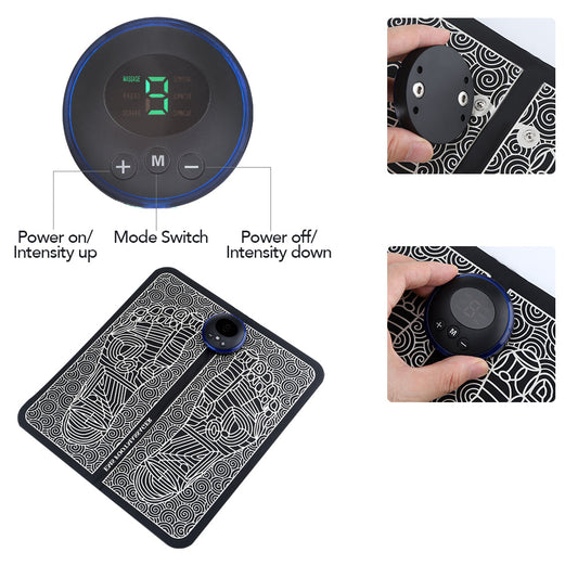 Intelligent EMS Foot Massager Mat - TheFeetJoy